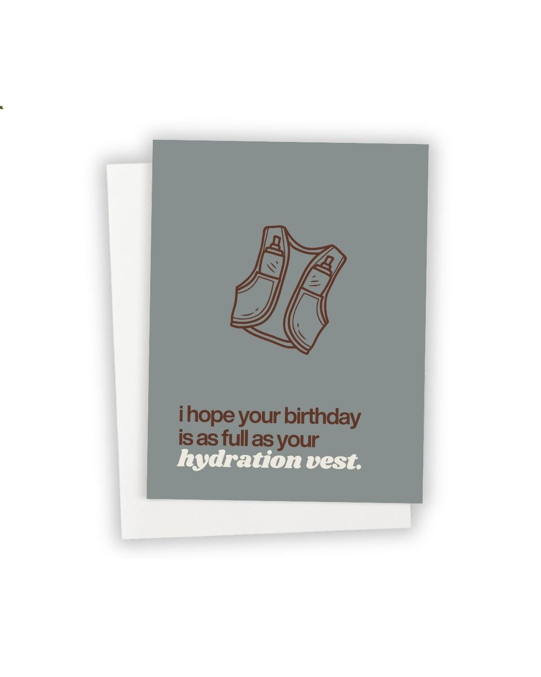 Full as a Hydration Vest